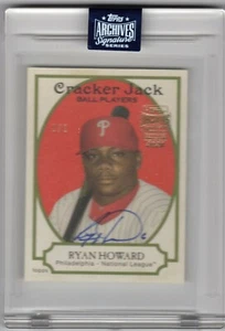 2020 Topps Archives Signature Retired Ryan Howard 2005 Auto Autograph #1/1 - Picture 1 of 1