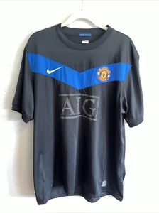 Men XL NIKE 2009 2010 MANCHESTER UNITED Away Football Jersey 355093-010 - Picture 1 of 10