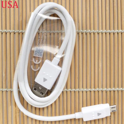 Cabo carregador de sincronização de dados micro USB para LG V10 G2 G3 G4 Pro Nexus 5/4 - Imagem 1 de 2