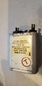 GE PYRANOL CAPACITOR 1 MFD 1000VDC   NOS  - Bild 1 von 1
