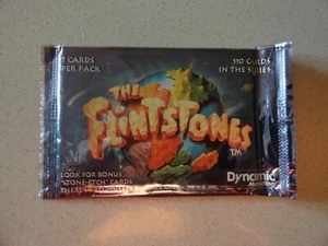 The Flinstones- 1993 Dynamic Marketing Release- Sealed pack of cards - Picture 1 of 7