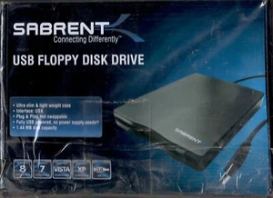 Sabrent USB 2.0 Floppy Disk Drive FL-UDRV TESTED WORKING - Afbeelding 1 van 1