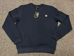 Plein Sport Crew Neck Sweatshirt Navy XL - Picture 1 of 7