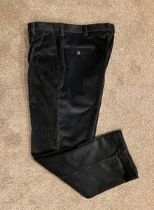 MEN’S HAGGAR BLACK LABEL CORDUROY GRAY PANTS – 36 X 31 - Picture 1 of 6