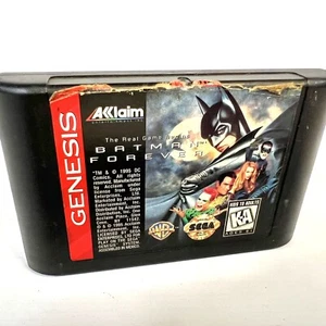 Batman Forever Sega Genesis 1995 Cartridge - Bild 1 von 2