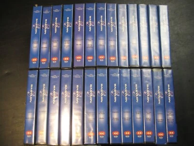 Babylon 5 TV Series Re-TV Collector's Edition 26 VHS Tape Lot 50+ episodes - Image 1 of 4