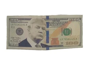 Donald Trump hundred dollar bill wallet  - Picture 1 of 5