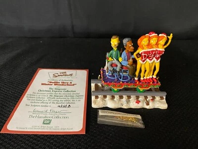 The Simpsons ~ Hamilton Collection "DUFFIN THRU A WINTER WONDERLAND" ~ MIT COA - Bild 1 von 4