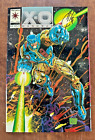 1993-X-O Manowar #0 Valiant Comic Book Foil Cover-Autographed by Joe Quesada