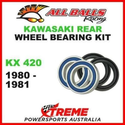 MX Rear Wheel Bearing Kit Kawasaki KX420 KX 420 1980-1981 Moto, All Balls 25-134 - Image 1 of 2