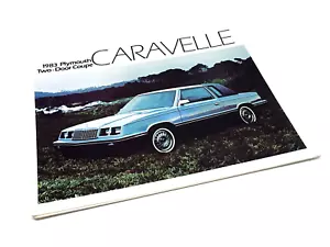 Brochure coupè due porte Plymouth Caravelle 1983 - Foto 1 di 1