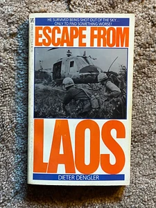 ESCAPE FROM LAOS Dieter Dengler 1979 Zebra First Paperback Edition/Printing - Picture 1 of 8