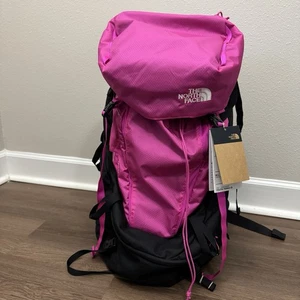 The North Face Youth Terra 55 Hiking Backpack Pink/Black - Bild 1 von 15