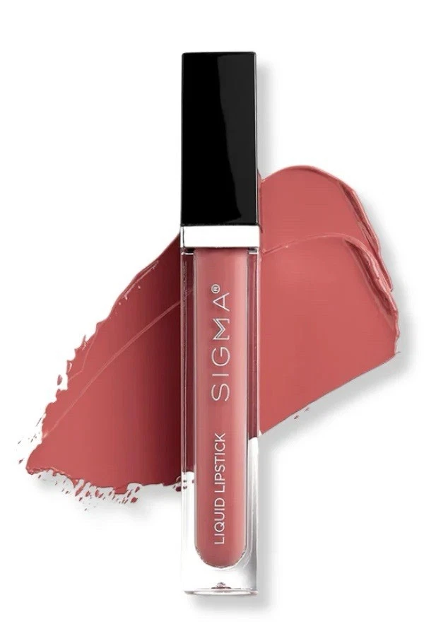Lápiz labial líquido Sigma Beauty en nuevo mod nuevo en caja tamaño completo 💯 ¡Auténtico! Foto 1 de 4