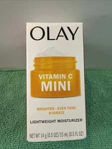 NEU Olay Vitamin C Mini. Aufhellen, gleichmäßiger Ton, hydratisieren. 0,5 flüssige Unzen - Bild 1 von 4