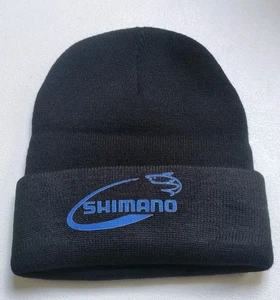 SHIMANO SKULL CAP BEANIE HAT FOR SURF BOAT ROD REEL SEA FISHING TACKLE LURES - Picture 1 of 2