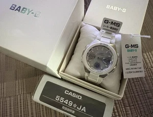 CASIO 2017 BABY-G G-MS MSG-W100-7AJF Radio Solar woman Watch New in Box - Picture 1 of 2