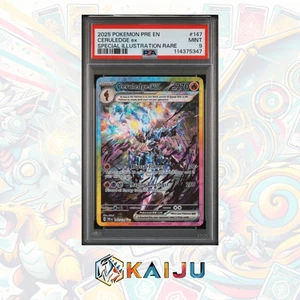 2025 Pokemon SV Prismatic Evolutions Ceruledge ex #147/131 PSA 9 - Picture 1 of 3