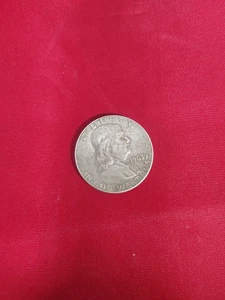 1963-D 50C Franklin mezzo dollaro - Foto 1 di 2