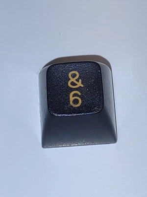 Teclado TRS-80 Modelo III Tapa de Tecla de Repuesto (6/&) Vintage Original  Foto 1 de 2