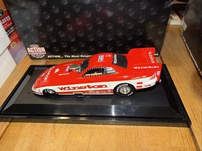 Action Platinum 1/24 Whit Bazemore 1997 Winston Mustang Funny Car Never Opened - Image 1 of 4