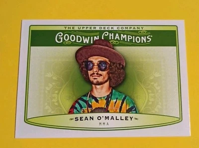 UFC MMA Sean O'Malley 2019 Upper Deck Goodwin Champions Rookie Rc Omalley Legend Foto 1 de 3