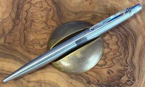 Atemberaubend selten c1954 - Parker Edelstahl "Custom" Jotter Kugelschreiber #BP161 - Bild 1 von 5