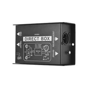 Professional Single Channel Passive DI-Box Direct Injection Audio Box Balanced - Photo 1/8