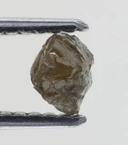 0.61 Carat Natural Loose Rough Raw Diamond With Light Brown Fancy - Picture 1 of 2
