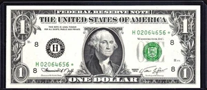 Fr. 1908-H* 1974 1 $ ST. LOUIS FRN H/* BLOCK KNACKIGER NEUZUSTAND - Bild 1 von 2