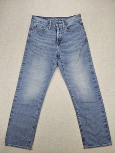 American Eagle Men's Size 31 x 30 Light Wash Relaxed Straight Jeans - Picture 1 of 8