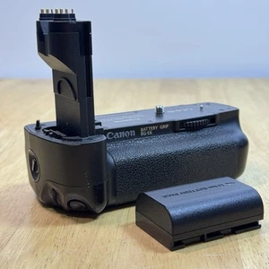 Genuine Canon BG-E6 Battery Grip for EOS 5D Mark II + 1 Aftermarket Battery - Picture 1 of 12