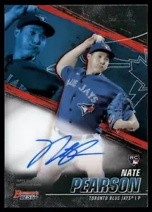 2021 Bowman's Best Nate Pearson RC Best of 2021 Autografi #B21-NP - Foto 1 di 2