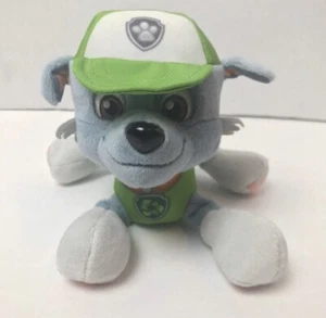 Paw Patrol Rocky 5" Long Plush Dog Nickelodeon Spin Master - Picture 1 of 6