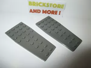 Lego - 2x Keilflügel Platte Platte 4x9 9x4 2413 alt dunkelgrau/grau/grau - Bild 1 von 1