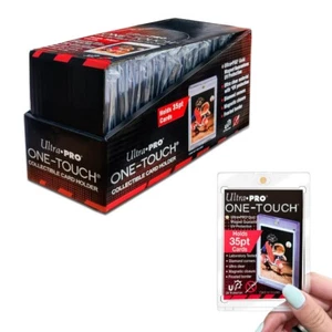 25 Pack Ultra Pro One Touch Magnetic Card Holder For 35PT Trading Sports Cards - Picture 1 of 2