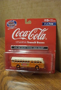 Mini Metals GMC TDH 3610 Transit Bus - Atlanta - COCA-COLA  32316 1 of 744 HO - Picture 1 of 2