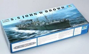 Kit de vapor Trumpeter 05308 1/350 Liberty Ship USS John W. Brown modelo fácil - Imagen 1 de 5