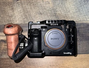 SONY A7S II Camera body + multiple batteries & charger + smallrig cage & handle - Picture 1 of 5