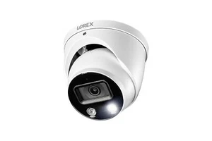 Lorex 4K Ultra HD Smart Deterrence Indoor/Outdoor IP Metal Dome Security Add-... - Picture 1 of 7