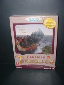 (EG031) Ingenuity Works Inc. History Canadian Treasures Interactive CD-ROM - Picture 1 of 5