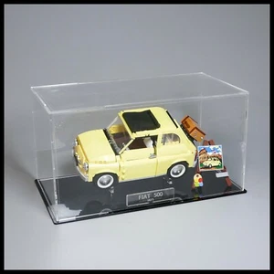 Acryl Vitrine mit Innenständer für LEGO Fiat 500 10271 - Bild 1 von 2