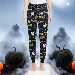 Halloween The Nightmare Before Christmas Drawstring Loungewear Joggers XL NWT - Picture 1 of 6