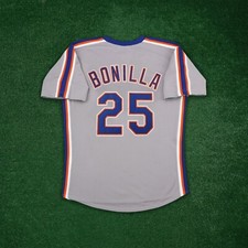 Bobby Bonilla 1992 New York Mets Grey Road Men's Cooperstown Throwback Jersey