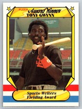 1987 Fleer Award Winners #19 Tony Gwynn NM