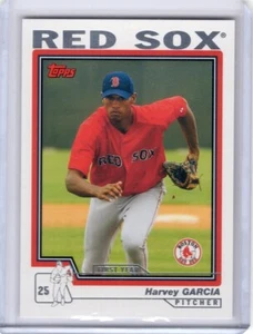 HARVEY GARCIA 2004 Topps Traded ROOKIE CARD #T197 - RED SOX - Picture 1 of 1