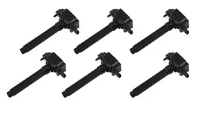 Paquete de 6 blaster de bobina negra de encendido MSD serie para Dodge Challenger 11-21 -827363 - Imagen 1 de 3