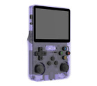 R36S Retro Handheld Spielkonsole Lila mit ArkOS, 64GB, 15.000+ Spiele NEU & OVP