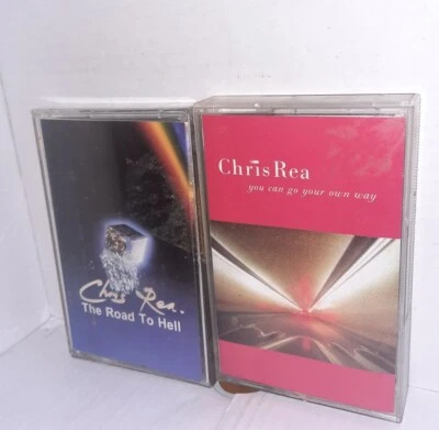 2 x Chris rea cassette tape albums - 1 very rare! VGC & tested - Image 1 of 4