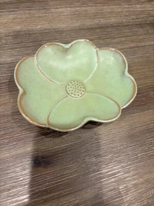 Vintage FRANKOMA Original Creation #204 Trinket Flower Dish- 6-1/4" x 5" - Picture 1 of 2